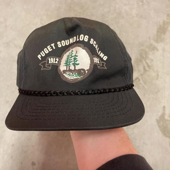 Vintage 1991 Logging Hat - Picture 1 of 4